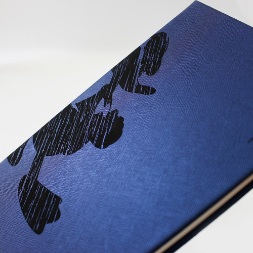 Libreta Disney Donald Silueta. Cuaderno Pasta Dura. D&f32 Blanco