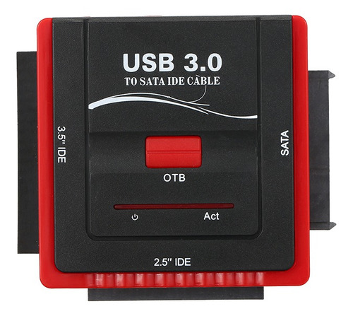 Adaptador Usb 3.0 Para Sata / Ide Conversor De Disco Rígido