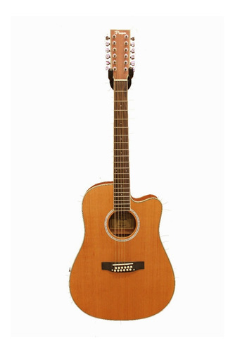 Guitarra Electroacustica 12 Cuerdas Gac400r Beq4