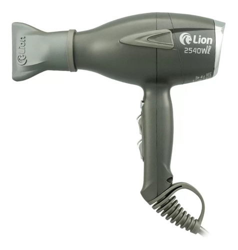 Secador Profissional Lion 2540w Pro Cinza  110v