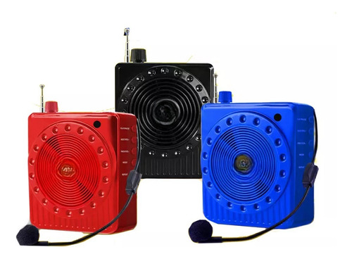 Megafóno Amplificador Portátil Micrófono Radio Irm-09188