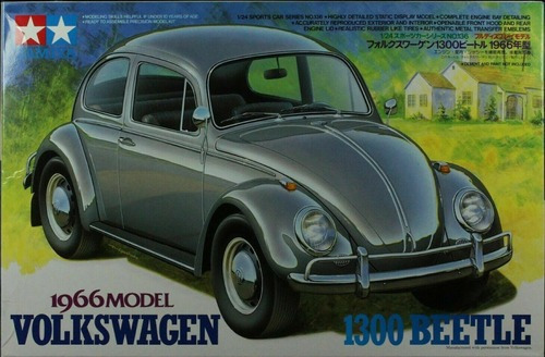 Tamiya 1/24 66 Volkswagen Beetle, Tam24136