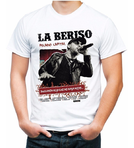 Remera / La Beriso / Hombre / Diseño Exclusivo / Pacamaka