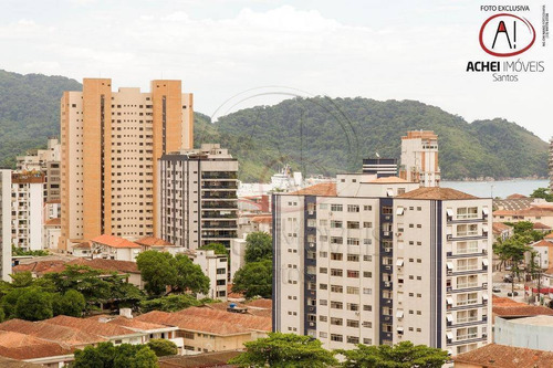 Imagem 12 de 30 de Cobertura Duplex Extraordinária À Venda Com 4 Suítes, 5 Salas, Piscina E Incrível Área Gourmet, 390 M² Por R$ 2.700.000 - Ponta Da Praia - Santos/sp - Co0095