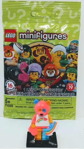 Lego 71025 Minifiguras Serie 19 Chico Oso Nueva.