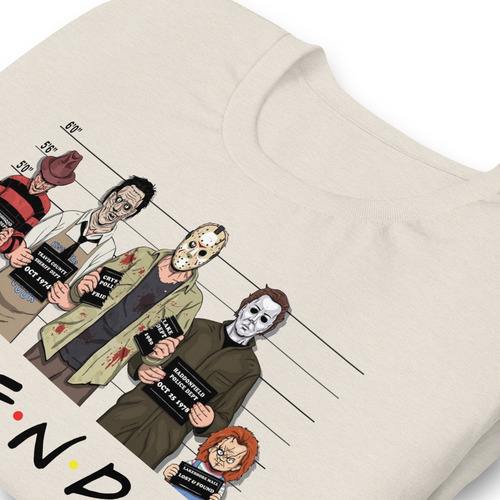 Playera Trend Horror Films - Horror Friends Es0734