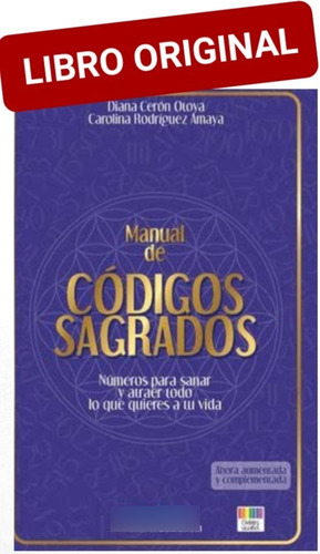  Manual De Códigos Sagrados ( Libro Nuevo Y Original)