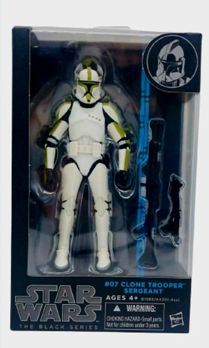 Star Wars Black Series, Clone Trooper Sargent Original 15 Cm