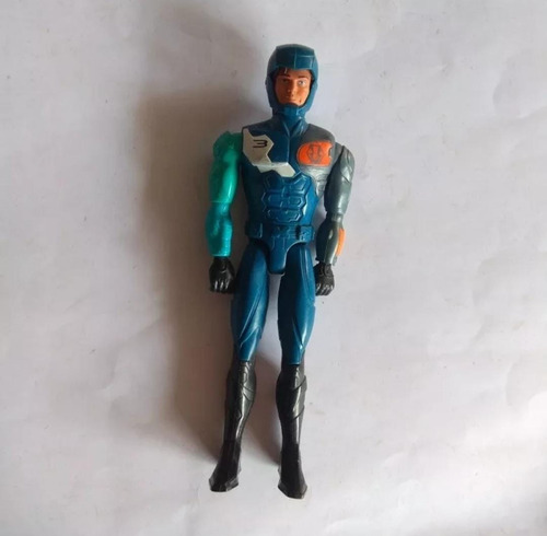Max Steel Muñeco Ropa Militar Traje Azul Combate Lote Doll (Usado)