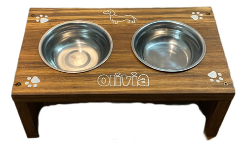 Comederos Elevados. Para Perros Chicos O Gatos. 