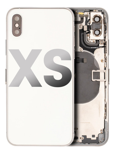 Carcasa Completa iPhone XS (color Plateado)