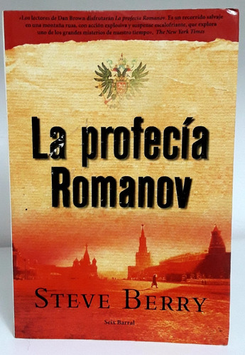 La Profecía Romanov Steve Berry Usado Excelente Estado 