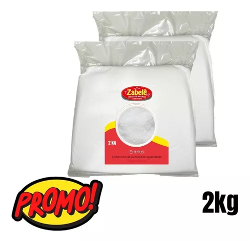 2kg De Eritritol - Melhor Preço E Qualidade - Super Oferta