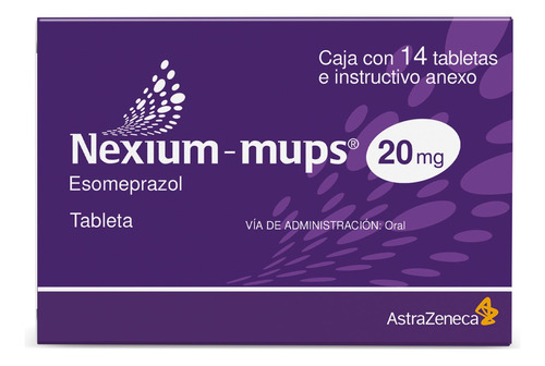 Nexium-mups Omeprazol 20 Mg Con 14 Tabletas