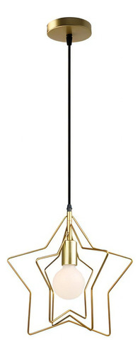 Colgante Lámpara Moderna Estrella 32cm 40w