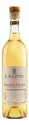 Pack De 12 Vino De Postre L.a. Cetto Moscatel & Palomino 750