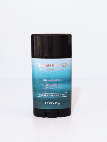 Bath & Body Works Desodorante Masculino Freshwater 77g Fragancia Fresca