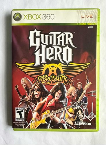 Guitar Hero Aerosmith Xbox 360 Fisico