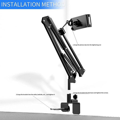 Soporte Tableta Y Teléfono Para Cama, Soporte Para Tableta