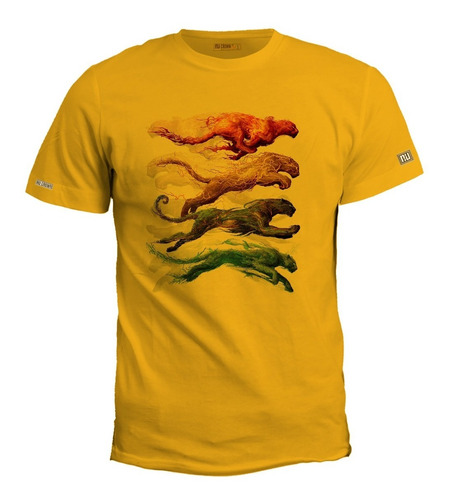 Camiseta Estampada Pumas Elementos Hombre Inp Irk