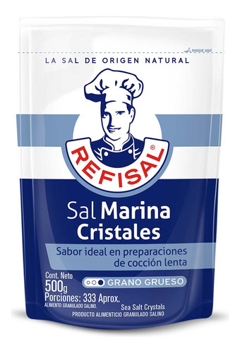 Refisal Sal Marina Cristal 500g