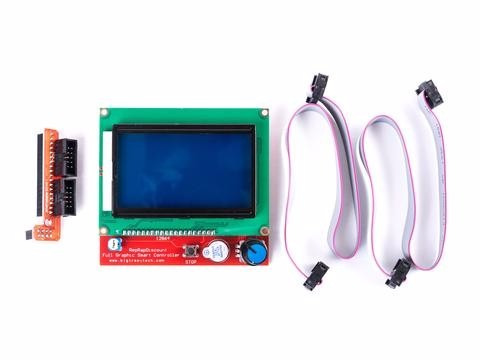 Impresora 3d - Controlador Inteligente Lcd 12864 1.4 3  Sd