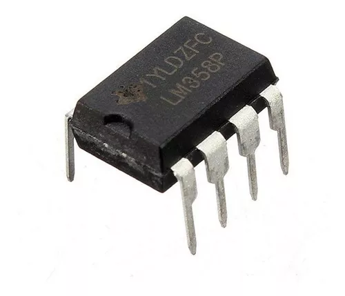 10pcs LM358P 3-32V 30nA DIP-8 de alimentación única de doble amplificador operacional 