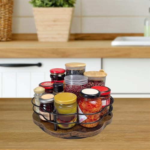 Organizador Giratorio De Madera De 11 Y 12 Lazy Susan De 2