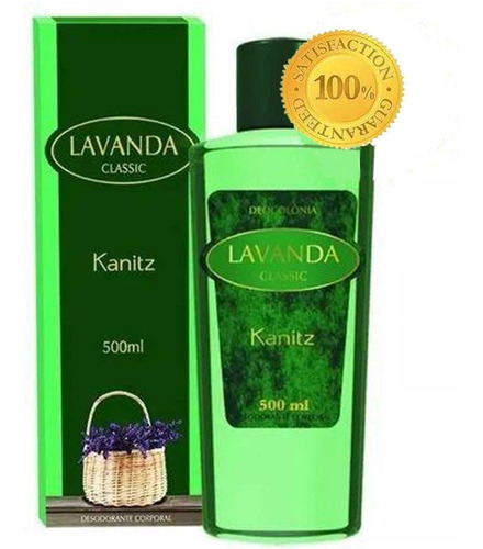 Colonia Lavanda Classic Kanitz 500ml Volume da unidade 500 mL
