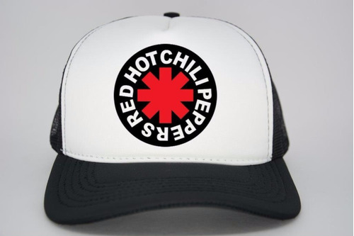 Boné Aba Curva Trucker Red Hot Chilli Peppers Promoção