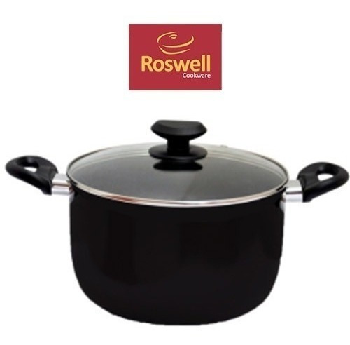 Batería De Cocina Antiadherente Roswell X6 U Teflón Aluminio