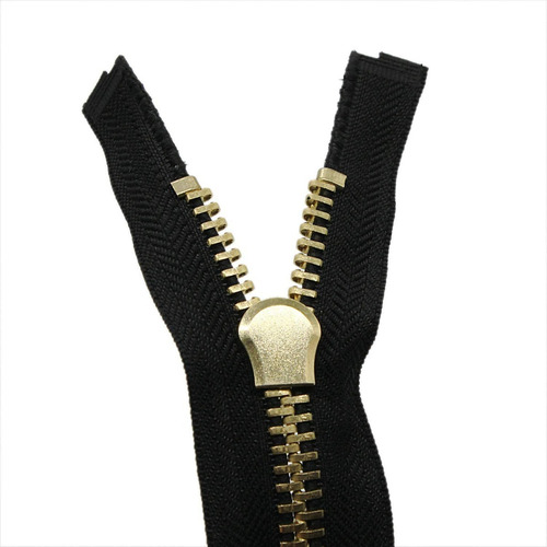 Cremallera Metálica De 26 , Para Chaquetas, Tamaño #10