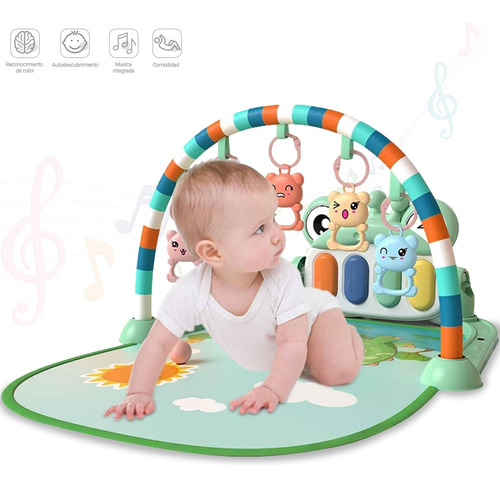 Gimnasio Piano Musical Tapete De Juegos Para Bebés Didactico