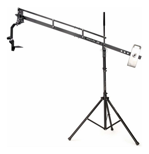 9 Pie Grua Camara Portatil Jib Jr Pan Tilt Head Tripode Para