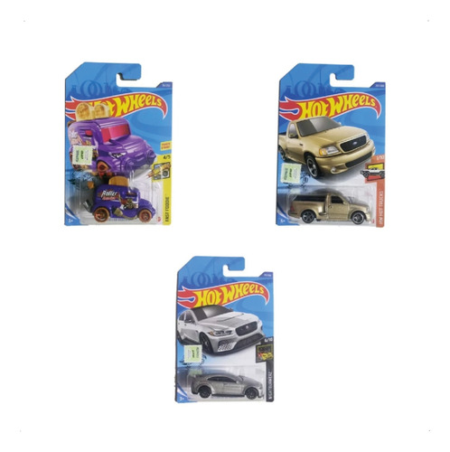 Hot Wheels Pack X3 Vehiculos