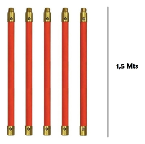 Varilla Plastico Destapa Cañerias P/ Caños Hasta 4 Pulgadas