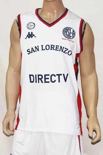 secuencia Patria difícil Camiseta San Lorenzo Basquet Kappa Suplente 2016 | MercadoLibre