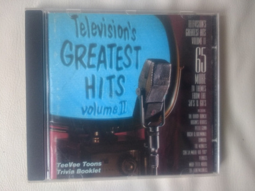 Televisión Greatest Hits Vol 2 Cd Original 