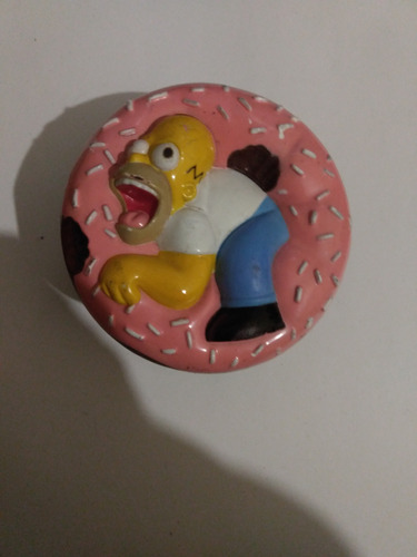 Juguete Burguer King Mcdonalds Los Simpsons Homero Rosquilla
