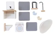 Comprar Y Kit De Muebles De Casa De Muñecas En Miniatura Baño