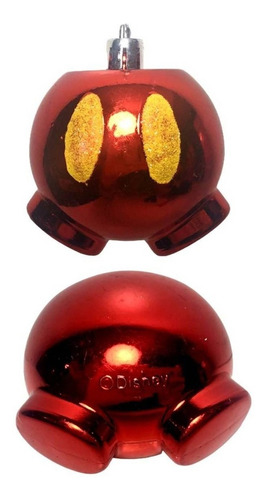 Imagem 3 de 4 de Kit 03 Enfeites Árvore De Natal Mickey Mouse Original Disney