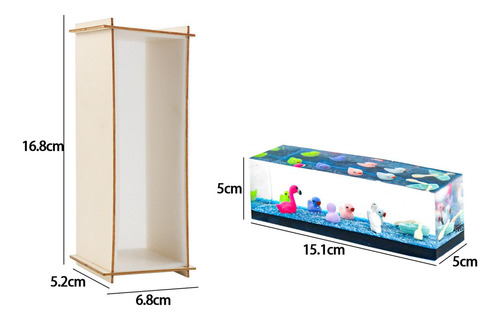 Vela Rectangular De 3 Piezas, Modelo De Fabricación De