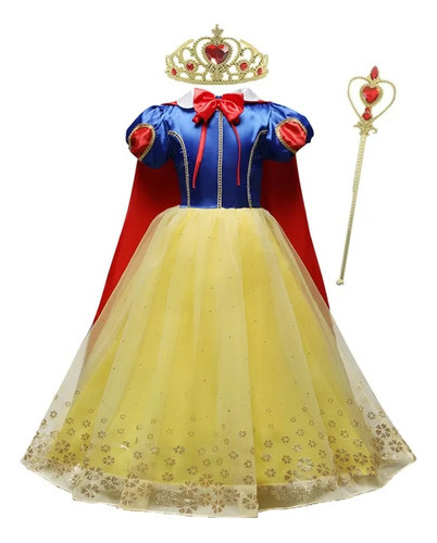 Disfraz De Princesa Para Niña Y Carnaval