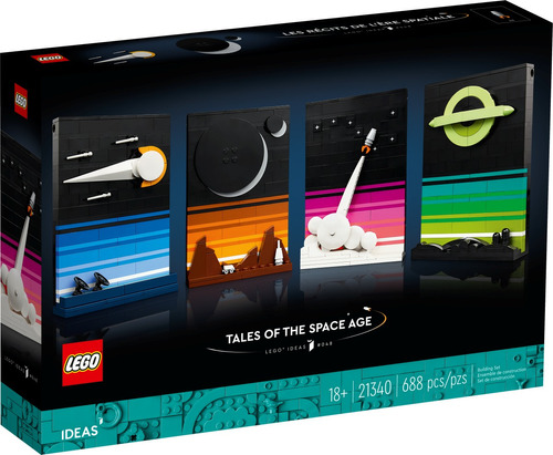 Lego Ideas 21340 Contos Da Era Espacial -
