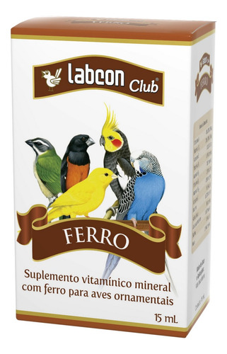 Suplemento Vitamínico Mineral Labcon Club Ferro 15ml