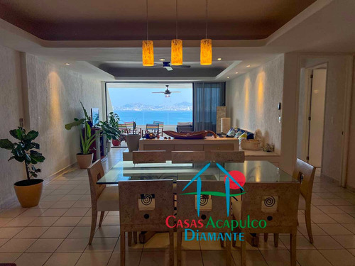 Cad Estella Del Mar 201. Terraza Con Vista A La Bahía De Acapulco