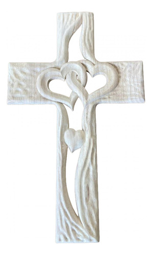 Cruz De Madera Tallada Espiritualidad Con Estándar