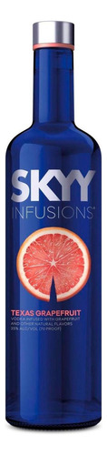 Caja De 12 Vodka Skyy Infusions Grapefruit 750 Ml