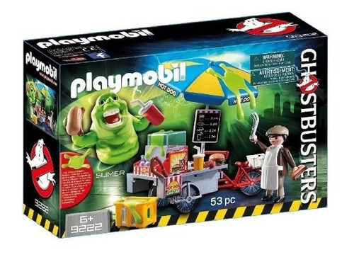 Playmobil 9222 Cazafantasmas Slimer Stand Hot Dog Orig Ofert