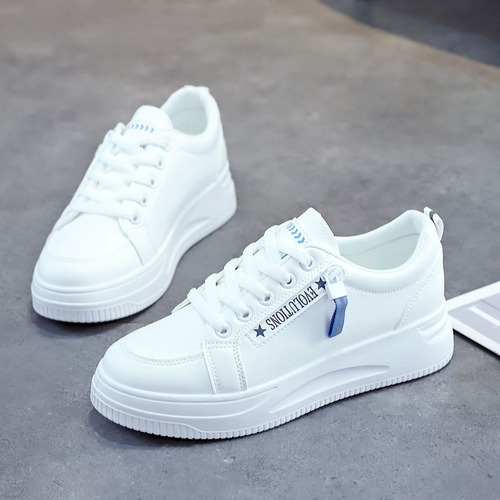 Zapatillas De Skate De Piel Para Mujer, Informales, Deportivas, De Primavera